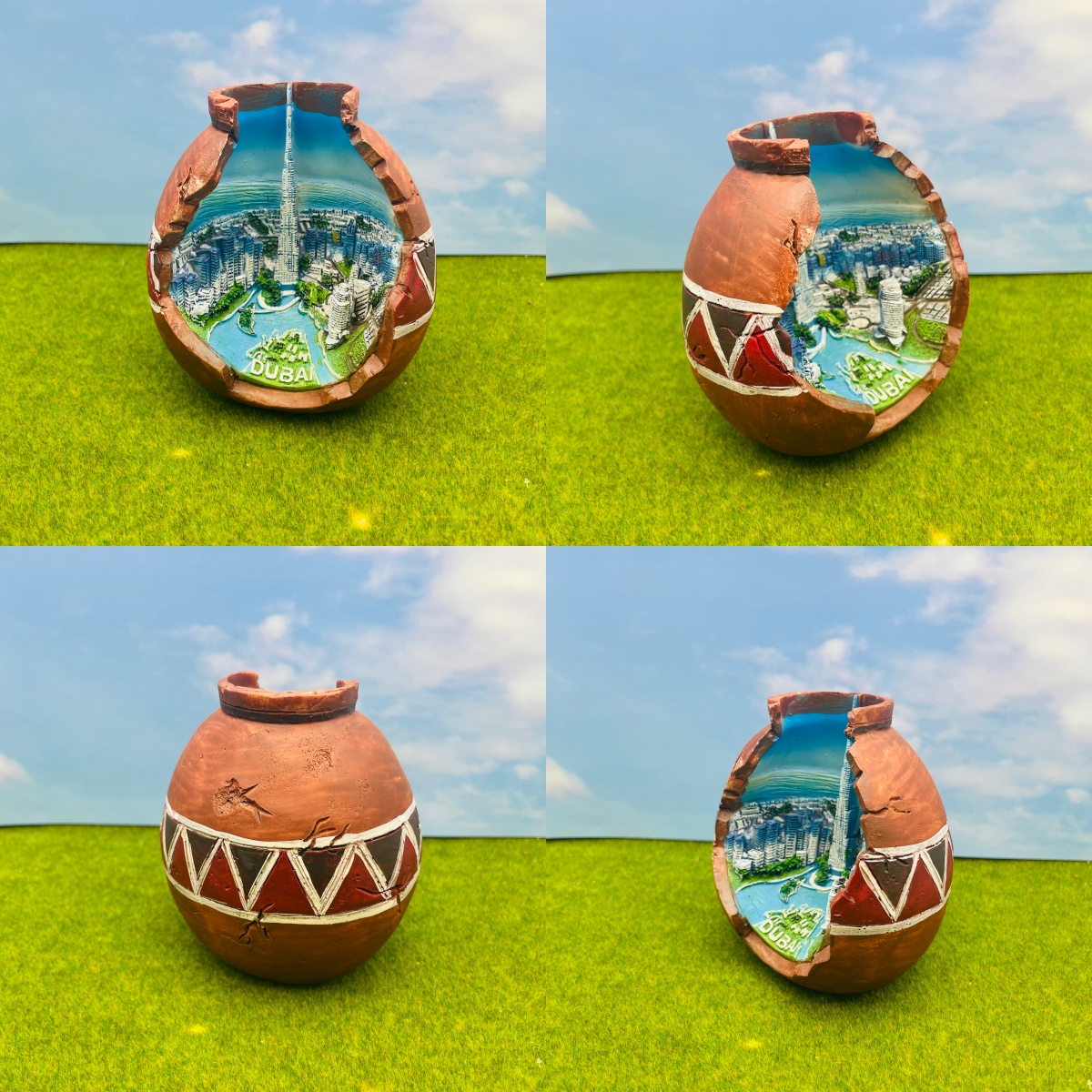 Resin Art Dubai - Dubai Burj Khalifa Art Ornament Desktop