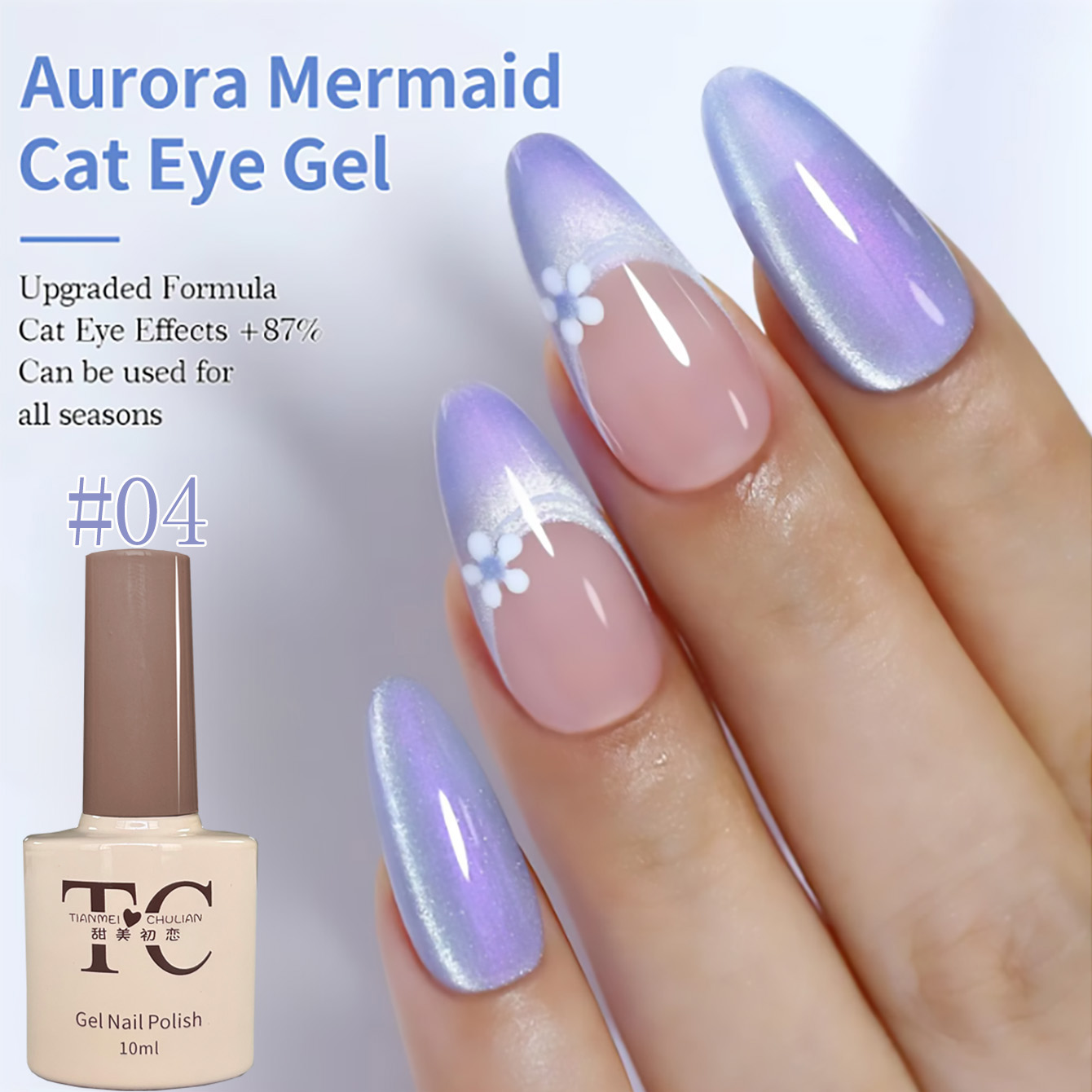 Resin Art Purple - 1-9pcs TC Summer Dreamy Mermaid Purple