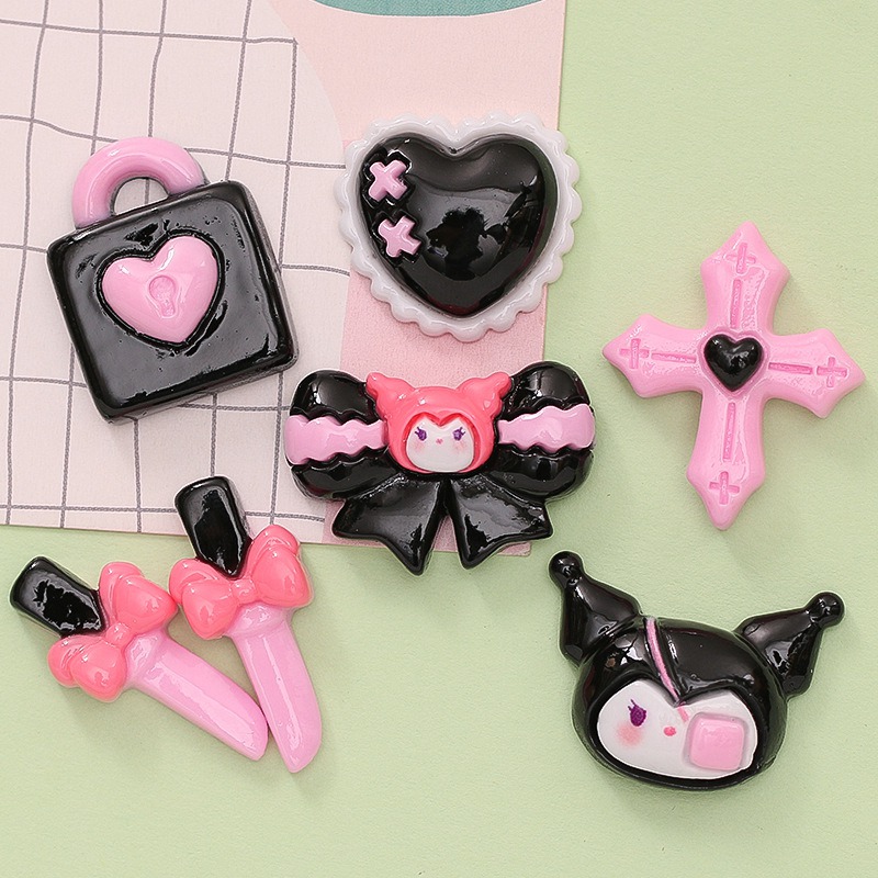 Resin Art Phone Case - 10 Pcs New Cute Mini Cartoon
