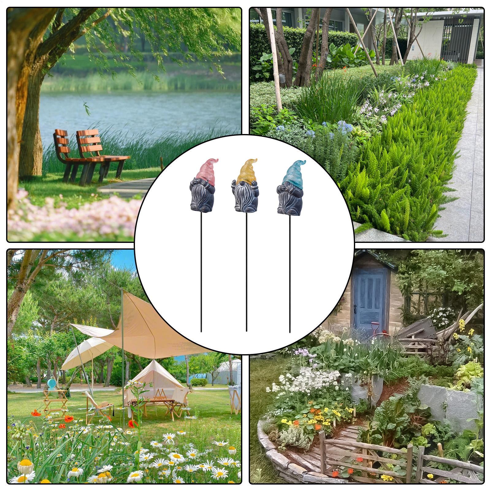 Decorative Yard Stakes 3-Piece – обзор и цена Resin Art Flower