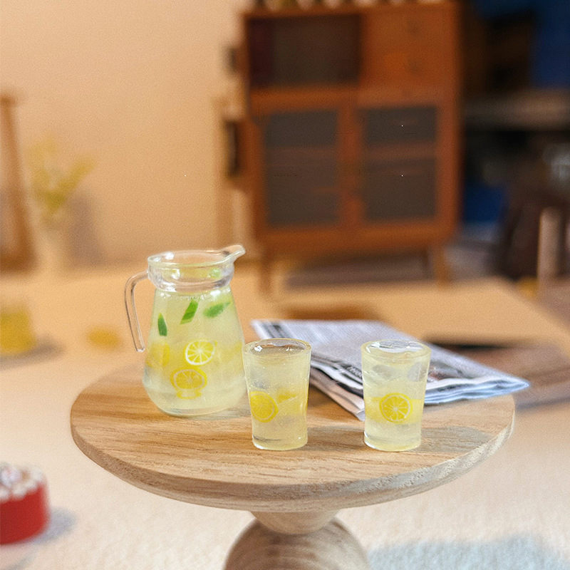 1:12 Dollhouse Miniature Lemon – обзор и цена Resin Art Kitchen