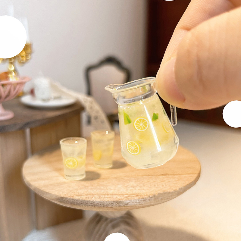 1:12 Dollhouse Miniature Lemon – обзор и цена Resin Art Kitchen