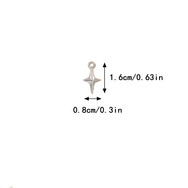 100pcs 16x8mm Charms Shining S – обзор и цена Resin Art Engagement