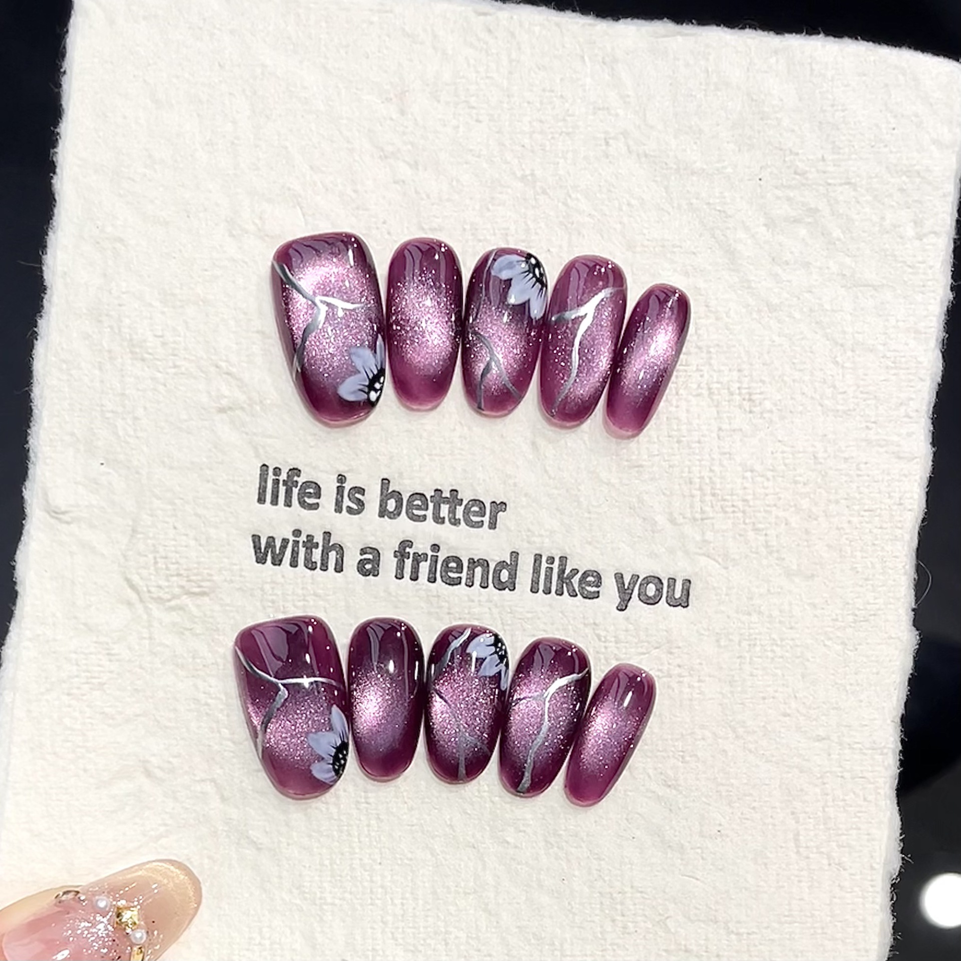 10pcs Handmade Pressed Oval Na – обзор и цена Resin Art Flower