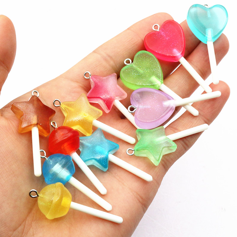 10pcs Mixed Colors Resin Cute  – обзор и цена Resin Art Engagement