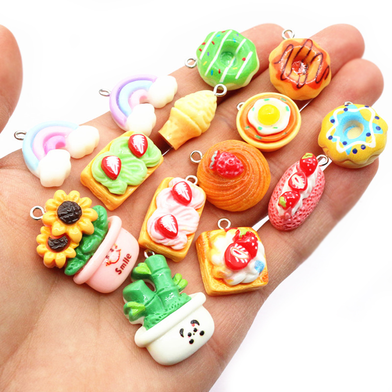 10pcs Mixed Colors Resin Cute  – обзор и цена Resin Art Engagement