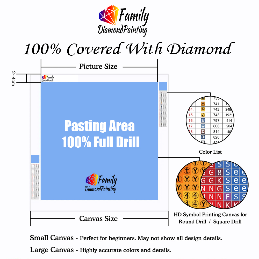 Diamond Painting Family Butter – обзор и цена Resin Art Flower
