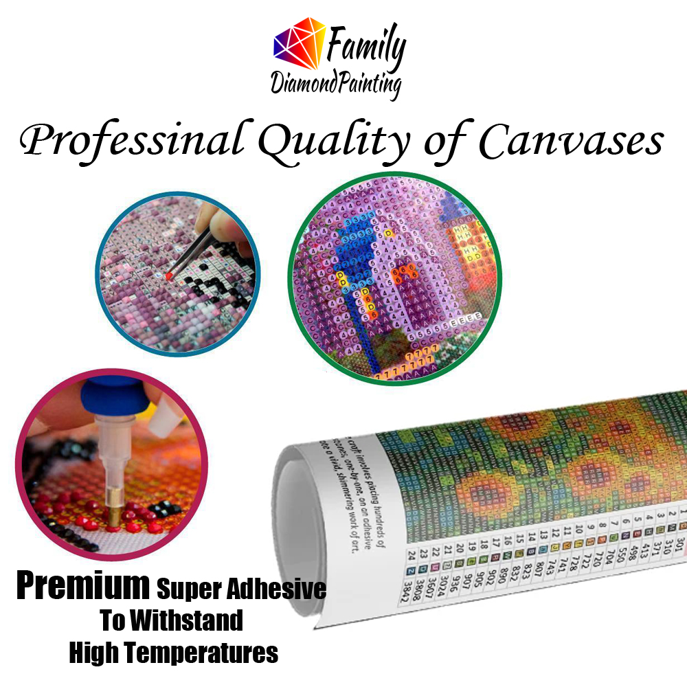 Diamond Painting Family Butter – обзор и цена Resin Art Flower