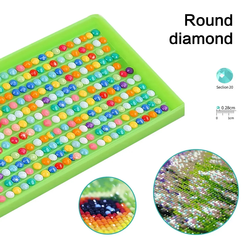 1pc frameless 5d DIY Diamond A – обзор и цена Resin Art Bali