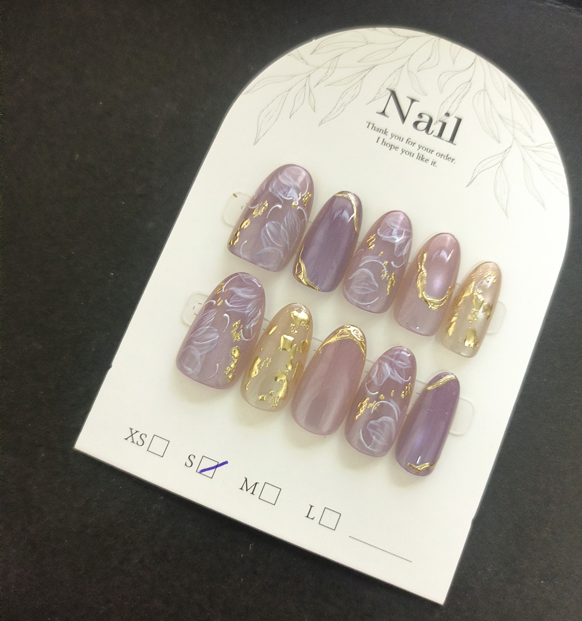 10pcs Handmade Press On Nails  – обзор и цена Resin Art Flower