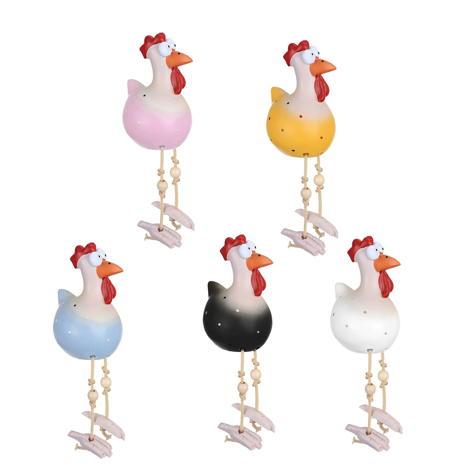 Funny Chicken Fence Decor Resi – обзор и цена Resin Art Sculptures