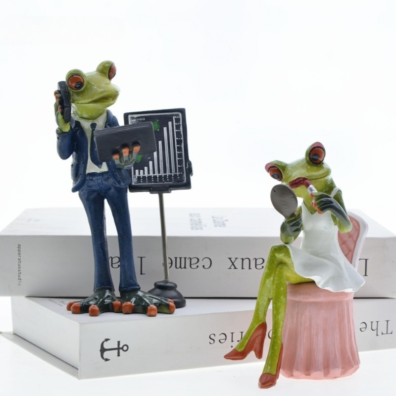 Business Couple Frog Resin Ani – обзор и цена Resin Art Business