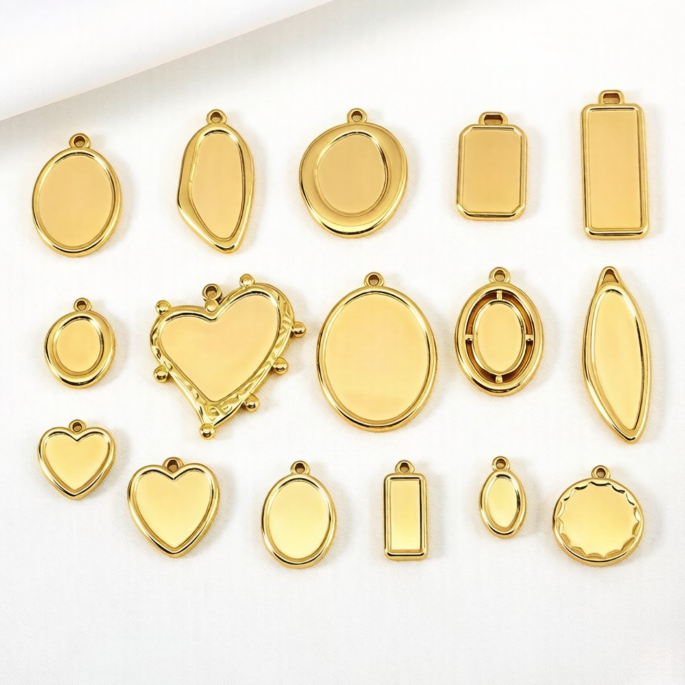 5pcs 1pcs No Fade Stainless Ir – обзор и цена Bezels Pendant Resin