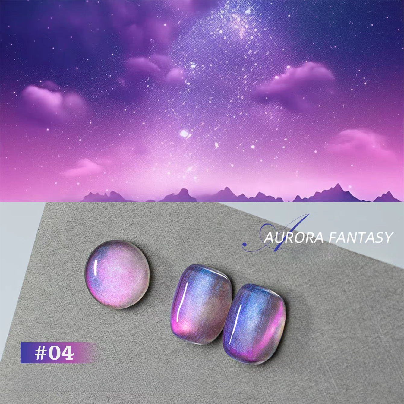 1pcs SHAKA Spring Summer Fanta – обзор и цена Resin Art Purple
