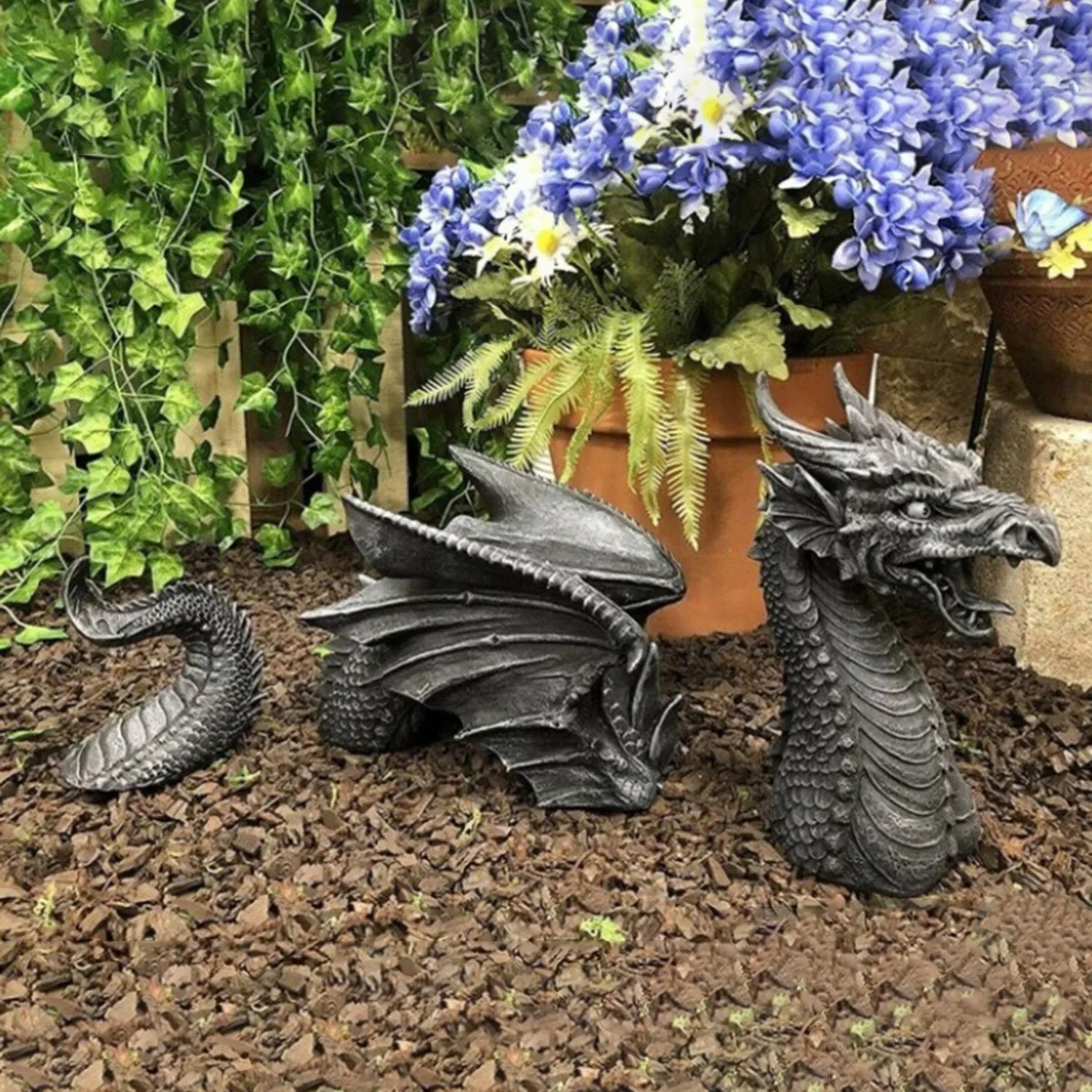 Dragon Sculptures Resin Giant  – обзор и цена Resin Art Sculptures