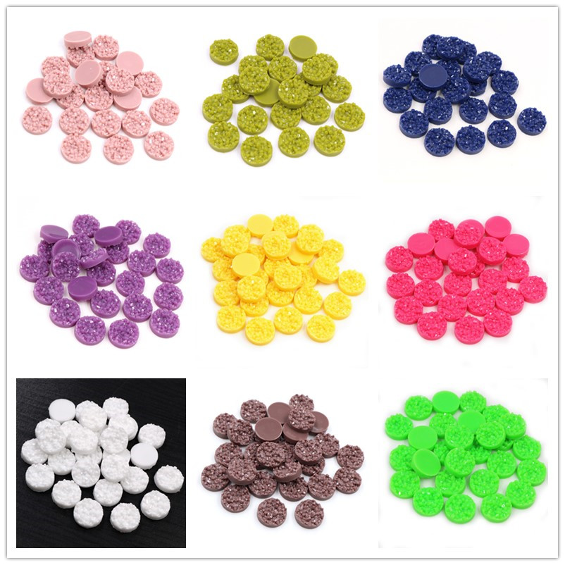 40pcs Resin Druzy Cabochons Do – обзор и цена Resin Art Engagement