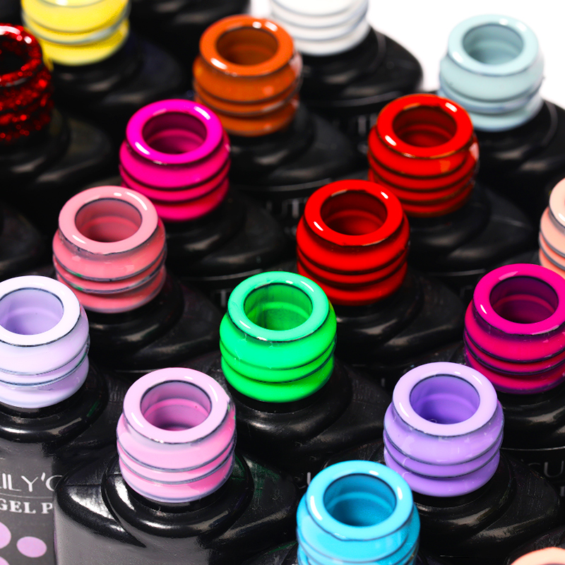 LILYCUTE 184 Colors 7ML Gel Na – обзор и цена Resin Art Purple