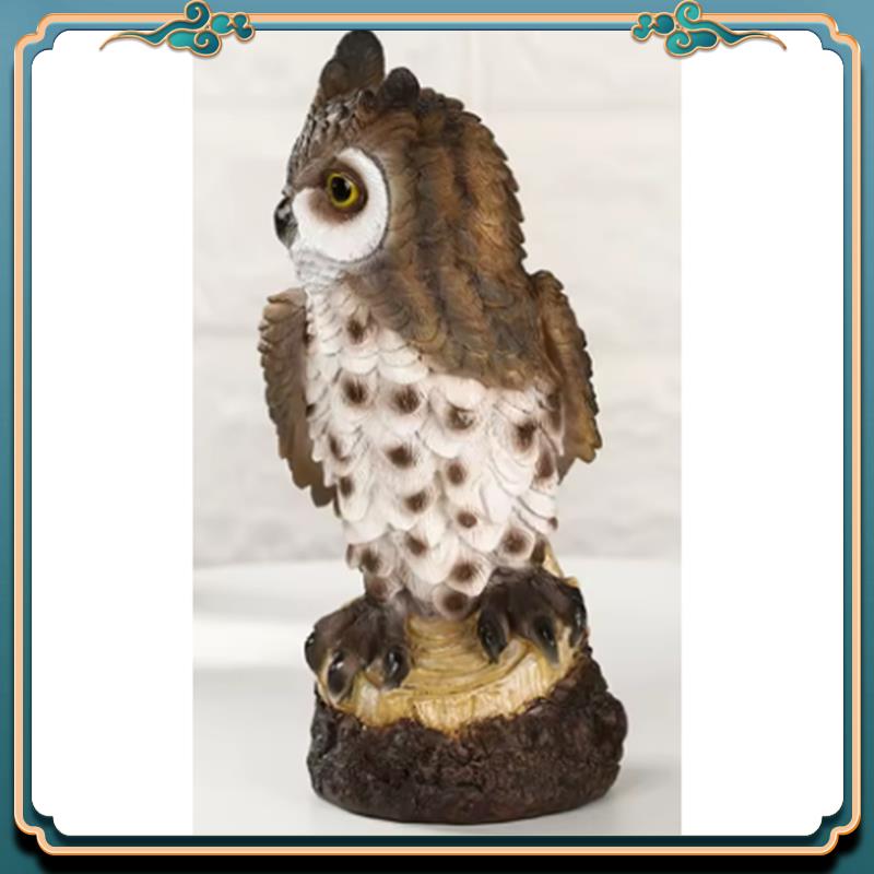 (New)-Resin Owl Statue Bird Ga – обзор и цена Resin Art Sculptures