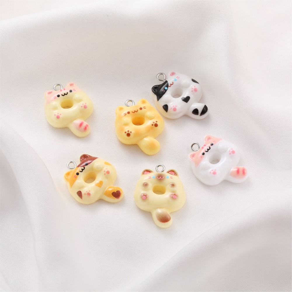 10Pcs Kawaii Cartoon Cat Resin – обзор и цена Resin Art Engagement
