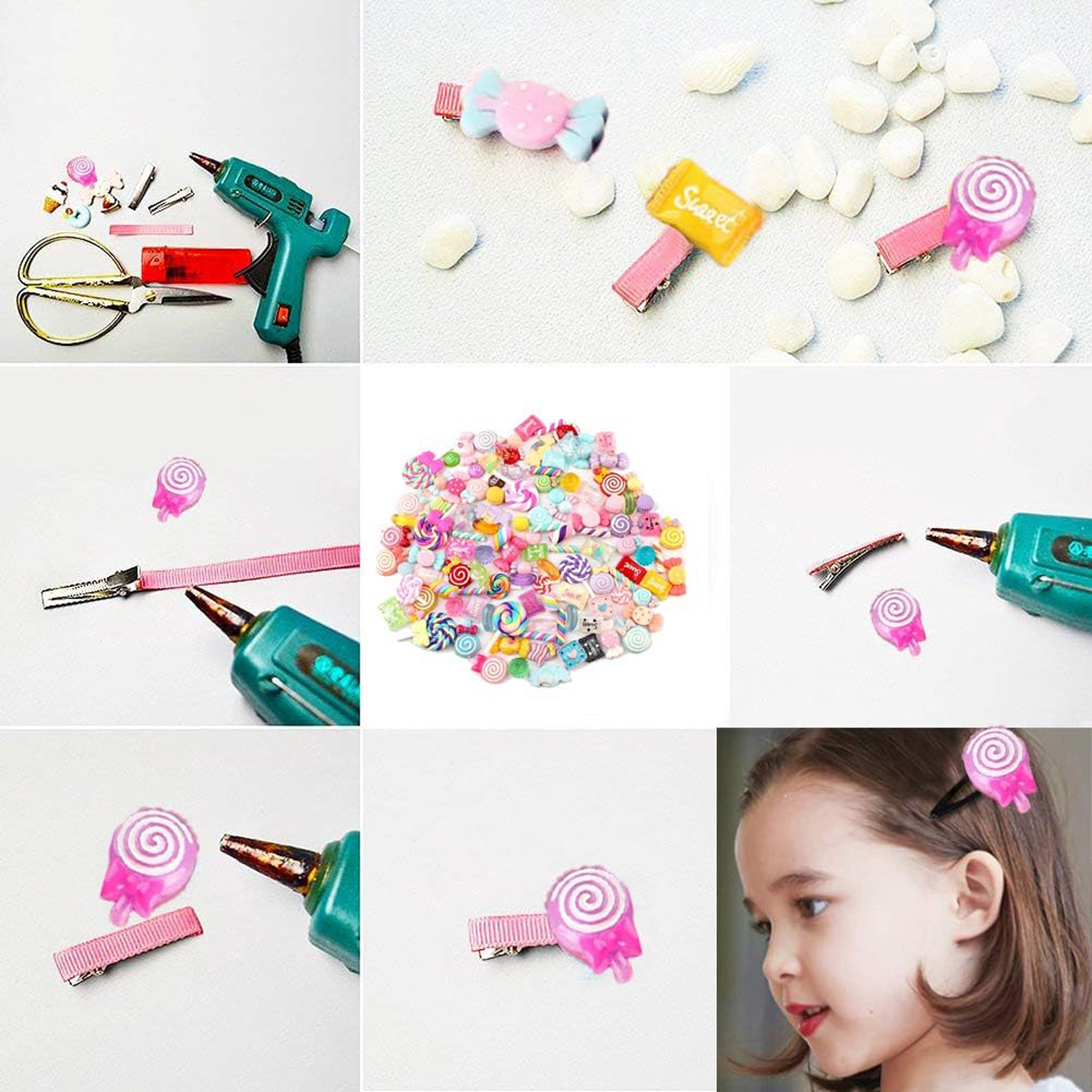 30pcs Random Candy Slime Charm – обзор и цена Resin Art Engagement