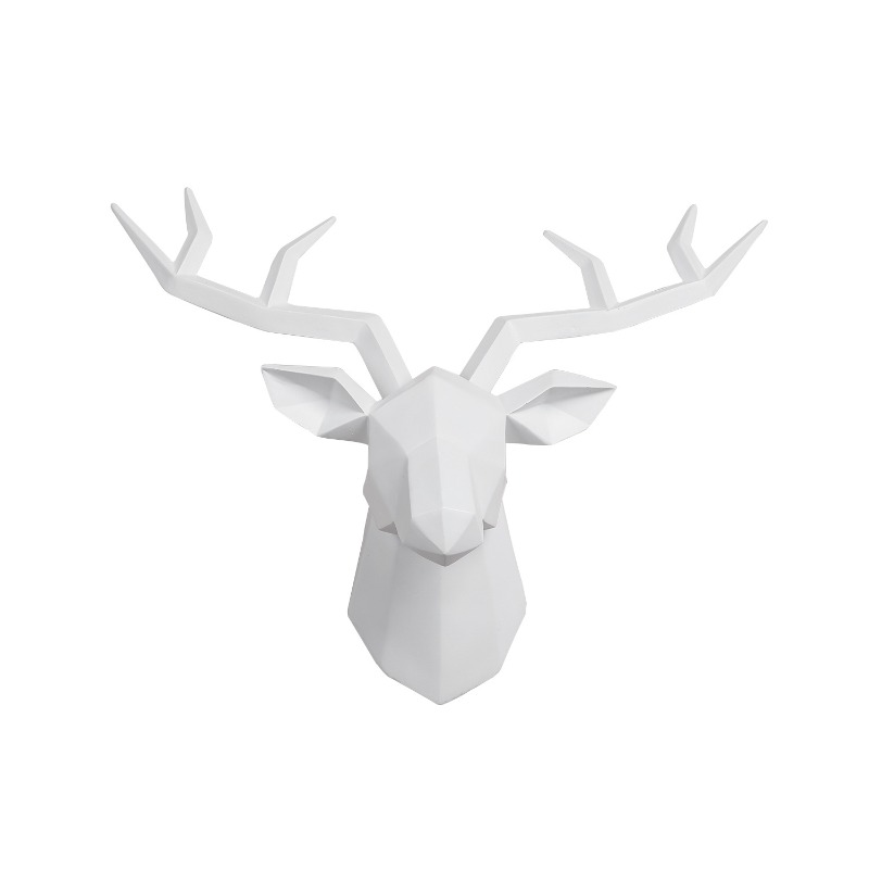 1PC Deer Head Sculpture Animal – обзор и цена Resin Art Sculptures