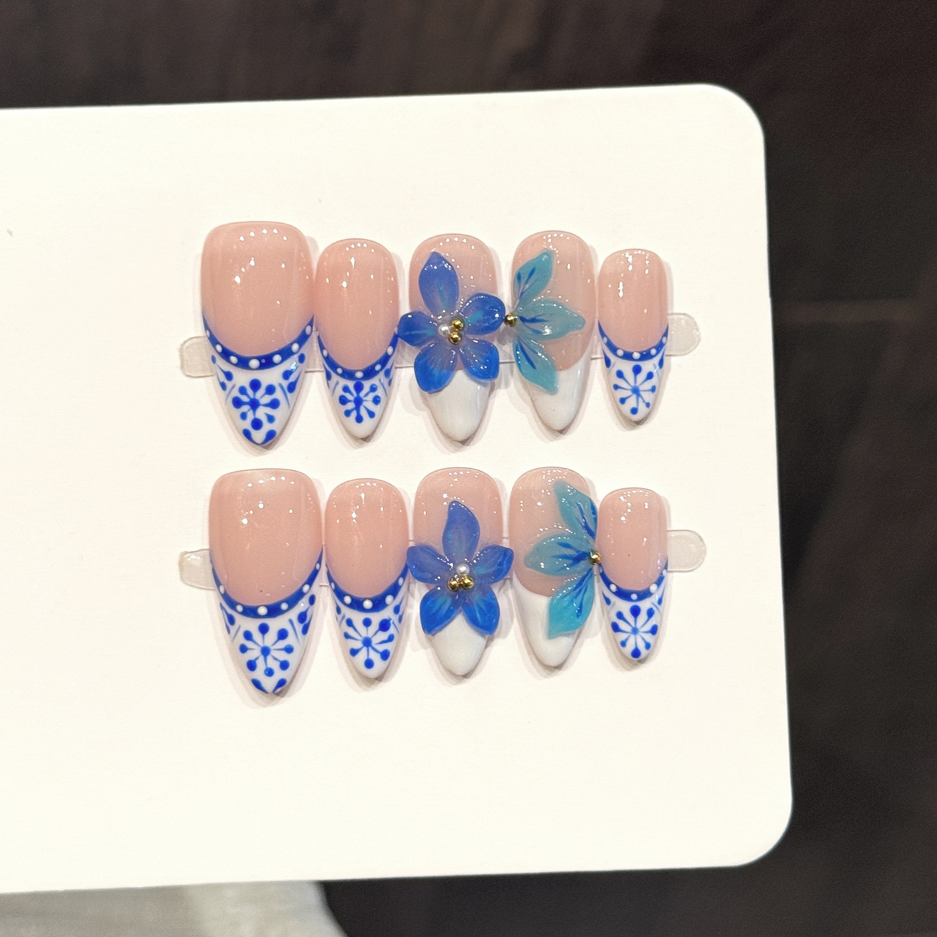 10pcs Pure Hand Pressed Almond – обзор и цена Resin Art Flower