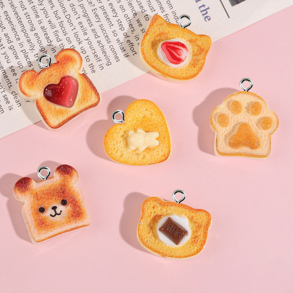 10pcs Heart Bear Cat Animal Sh – обзор и цена Resin Art Engagement