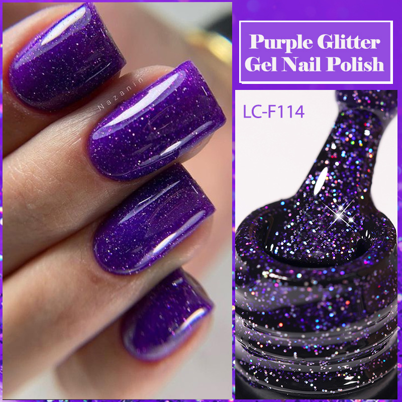 LILYCUTE Purple Glitter Sequin – обзор и цена Resin Art Purple