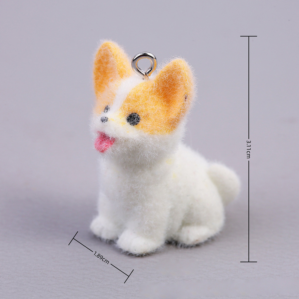 10pcs Flocking Puppy Dog Resin – обзор и цена Resin Art Engagement