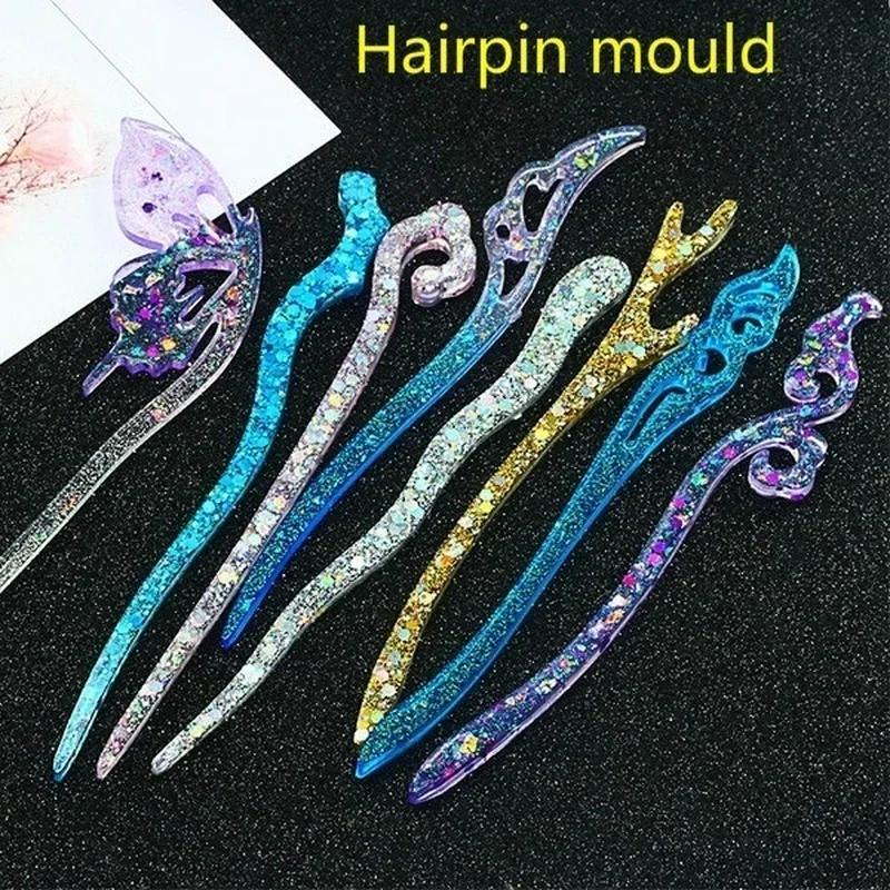 New Transparent Hairpin Silico – обзор и цена Resin Art Engagement