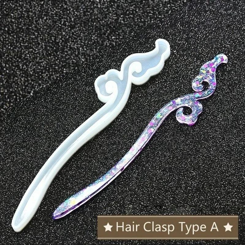 New Transparent Hairpin Silico – обзор и цена Resin Art Engagement