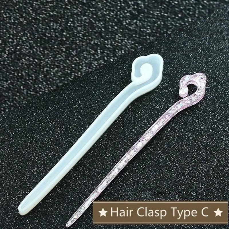New Transparent Hairpin Silico – обзор и цена Resin Art Engagement