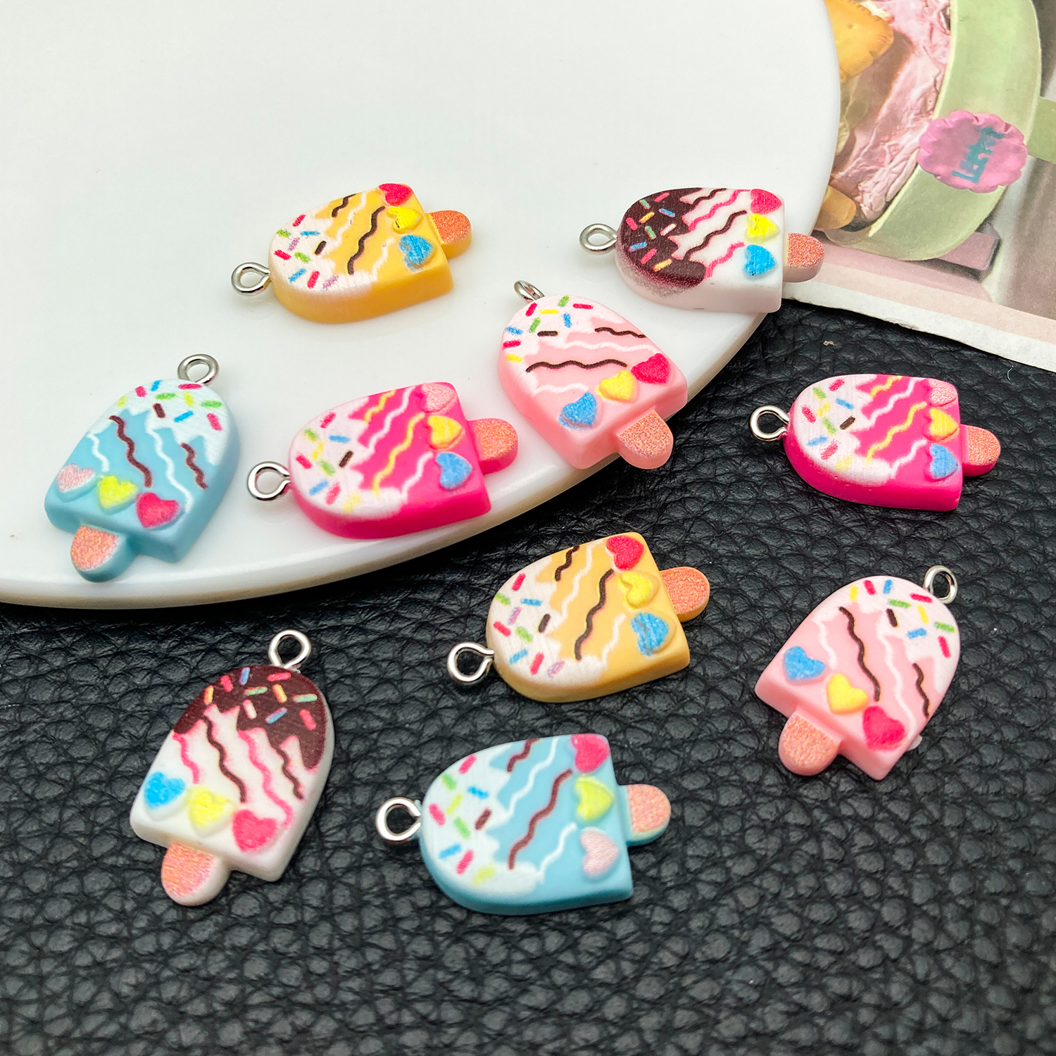 5/10pcs Cute Fashion Resin Acr – обзор и цена Resin Art Engagement