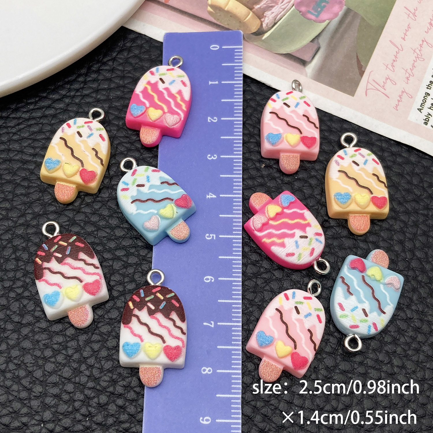 5/10pcs Cute Fashion Resin Acr – обзор и цена Resin Art Engagement