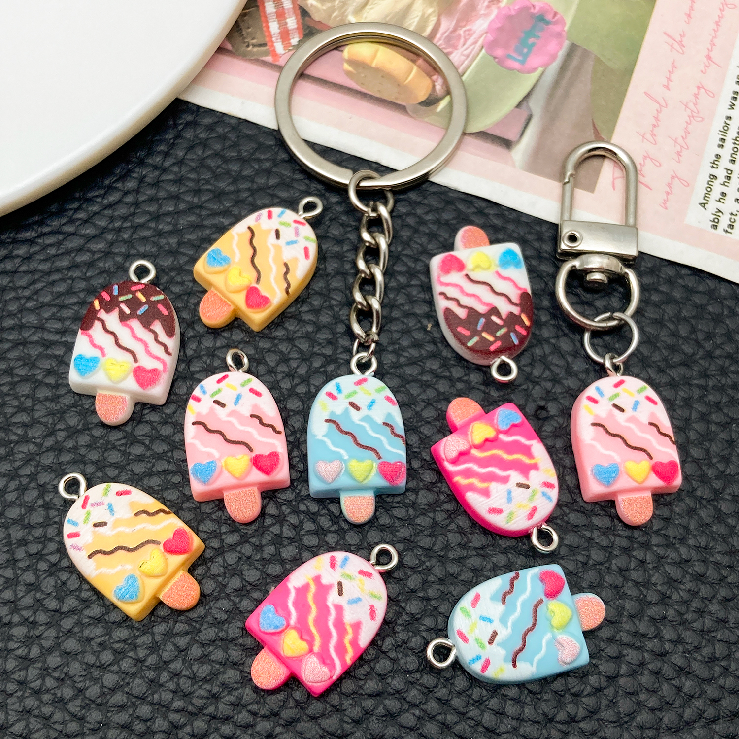 5/10pcs Cute Fashion Resin Acr – обзор и цена Resin Art Engagement