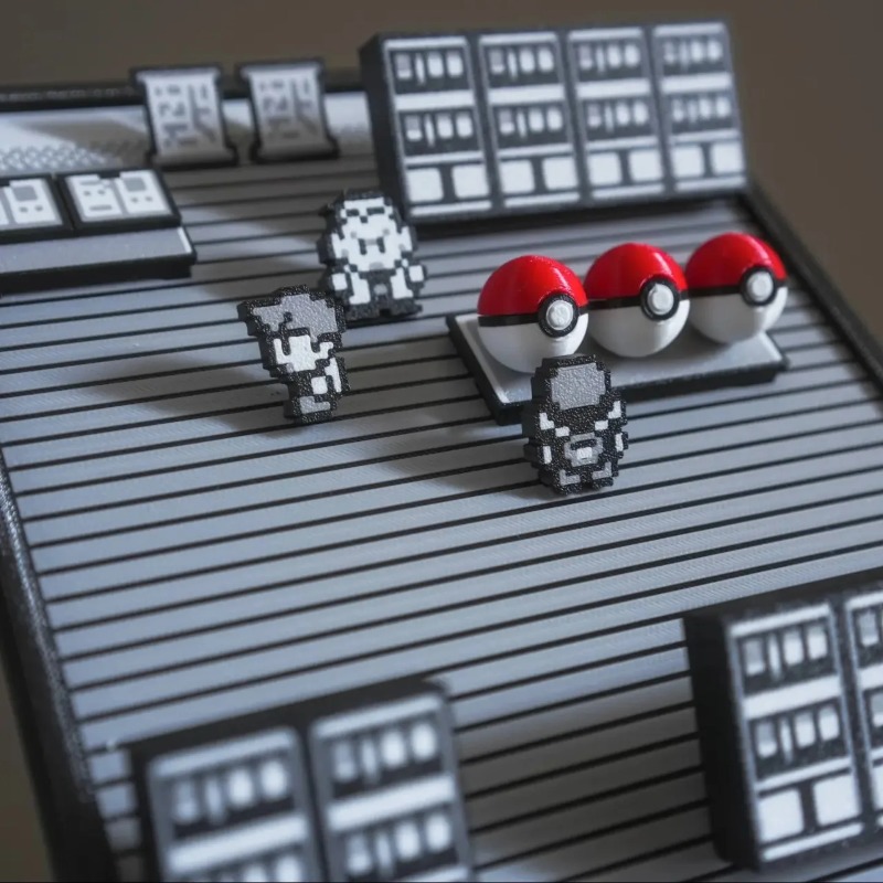 Pokemon Gold Silver Scene Figu – обзор и цена Resin Art Sculptures