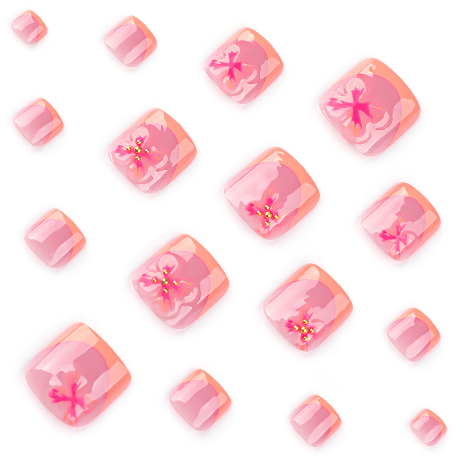24pcs Charming Flower Pattern  – обзор и цена Resin Art Flower