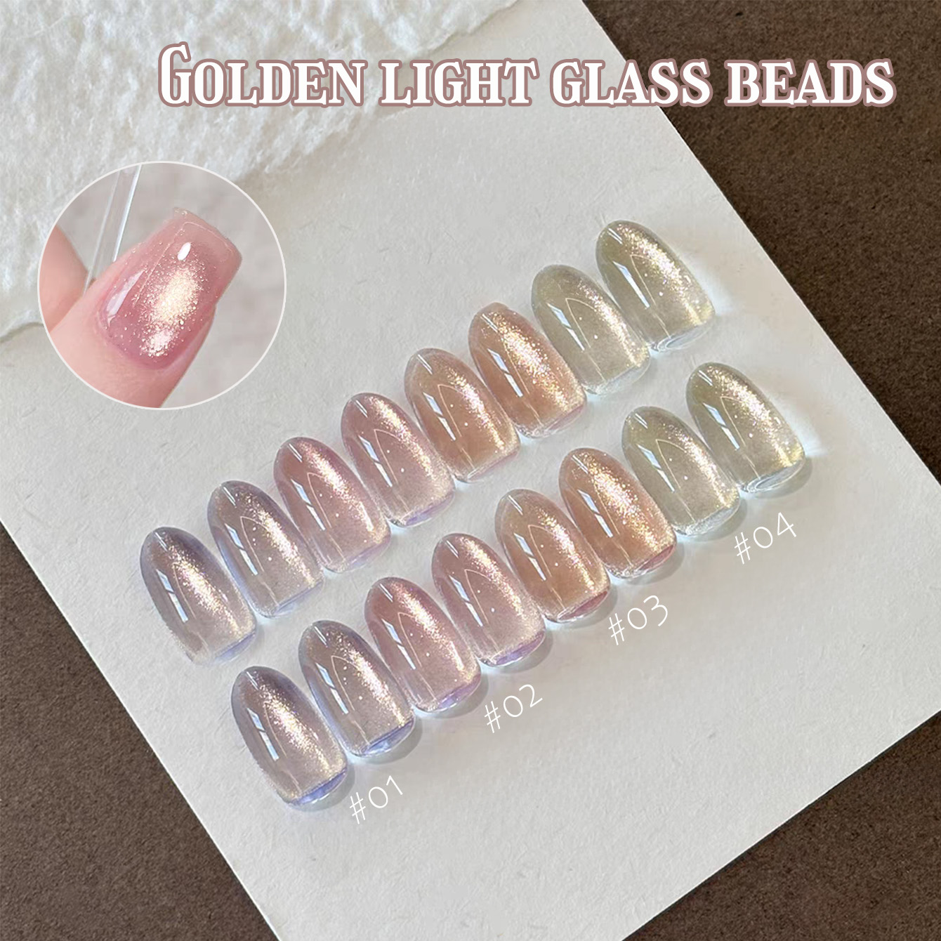 1pcs TC Pink Golden Eye Gel Na – обзор и цена Resin Art Purple