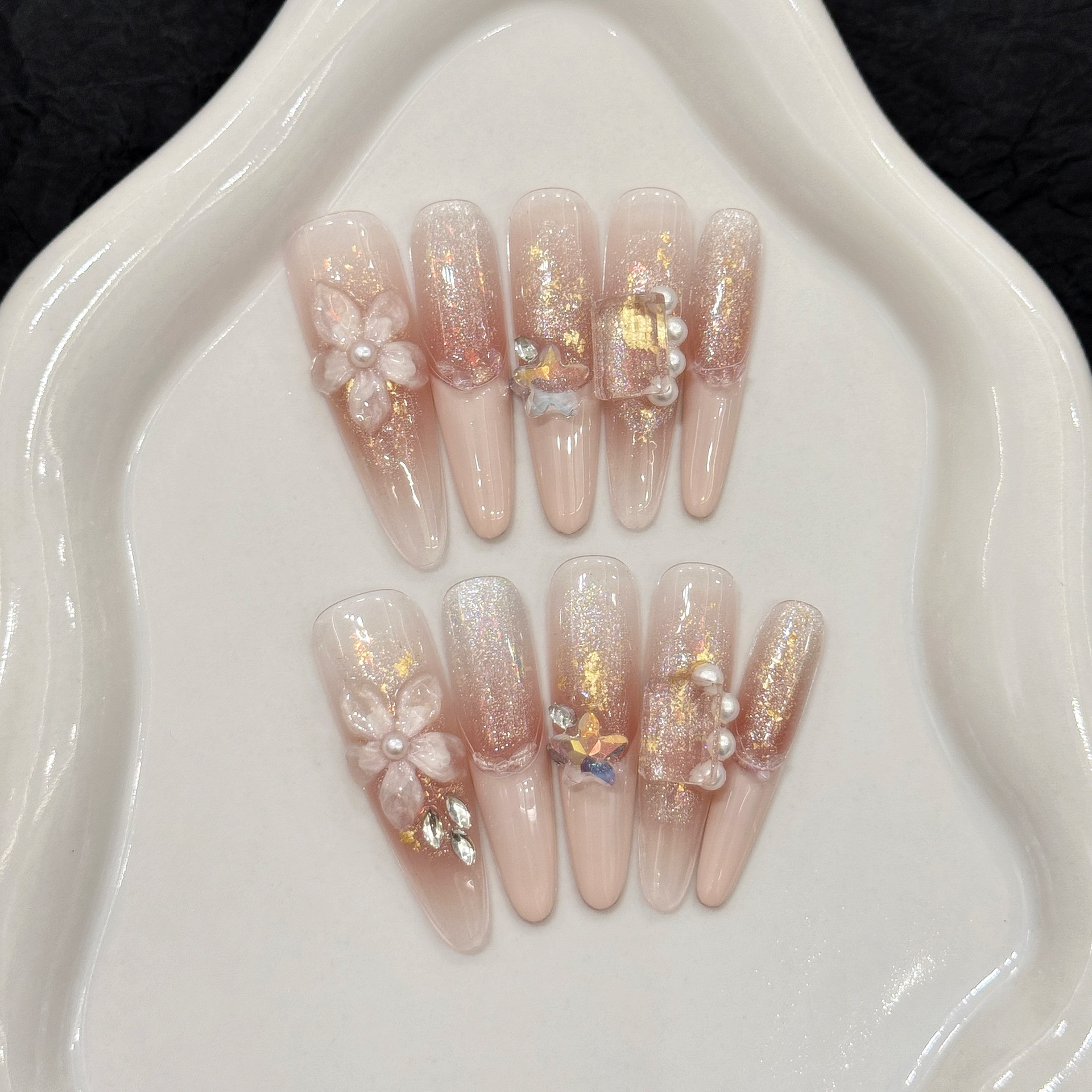 10pcs Pure Hand Pressed Stilet – обзор и цена Resin Art Flower