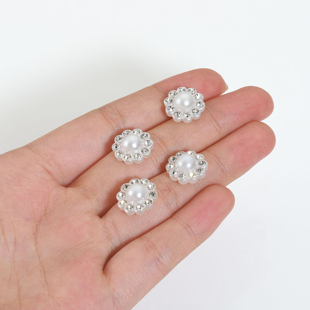 50pcs White Flat Imitation Pea – обзор и цена Resin Art Engagement