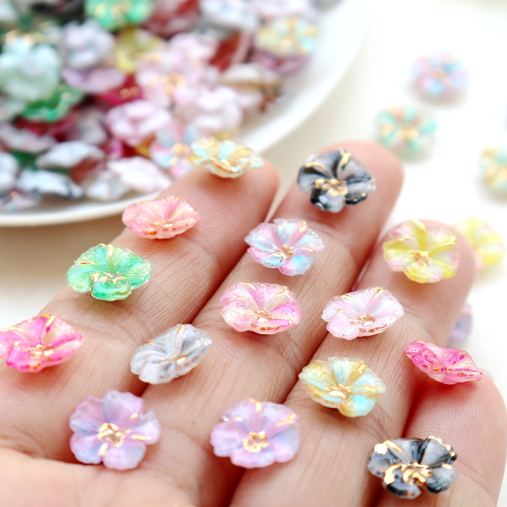 30pcs Mini Resin Flower Caboch – обзор и цена Resin Art Phone Case