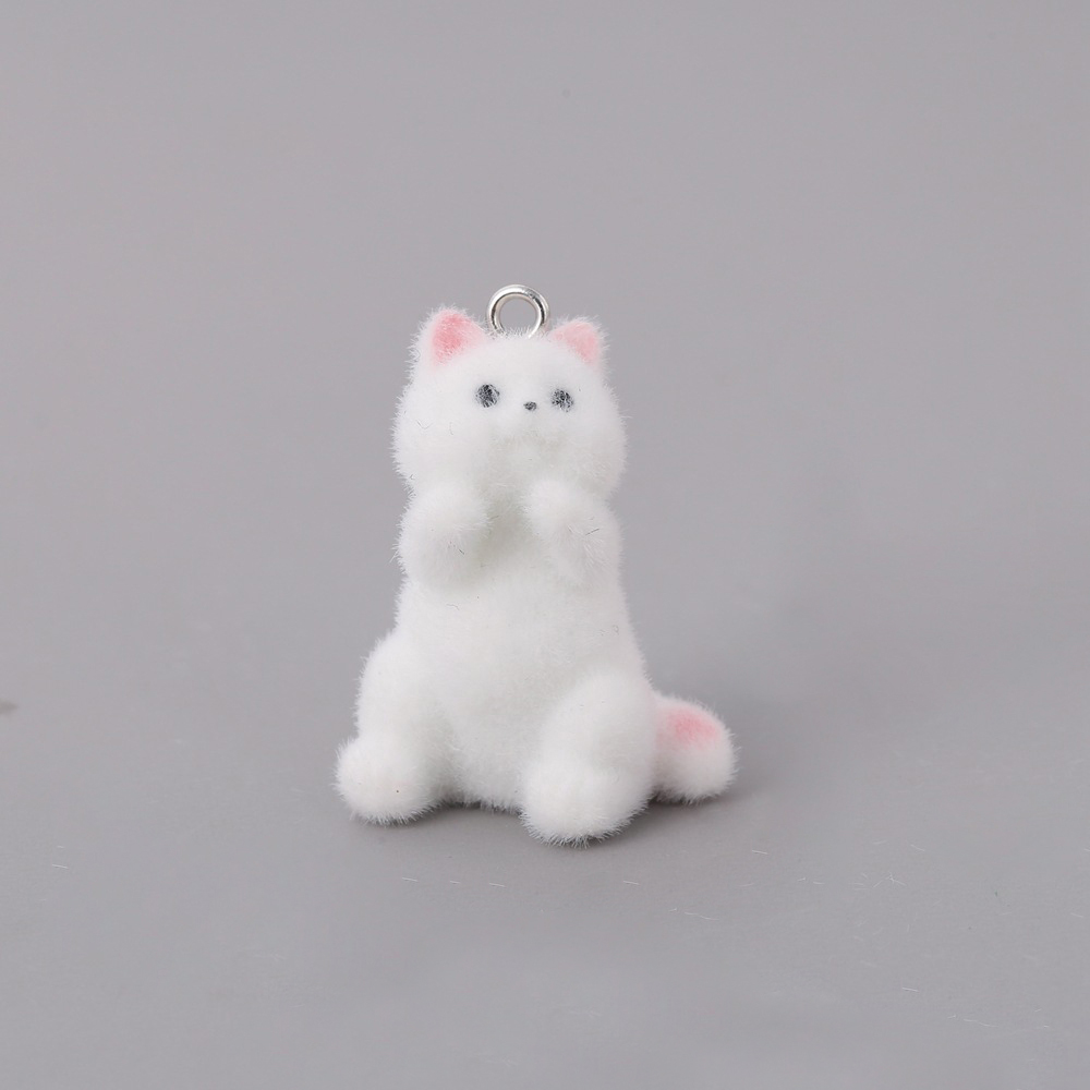 2pcs Flocking Little Cat Resin – обзор и цена Resin Art Engagement