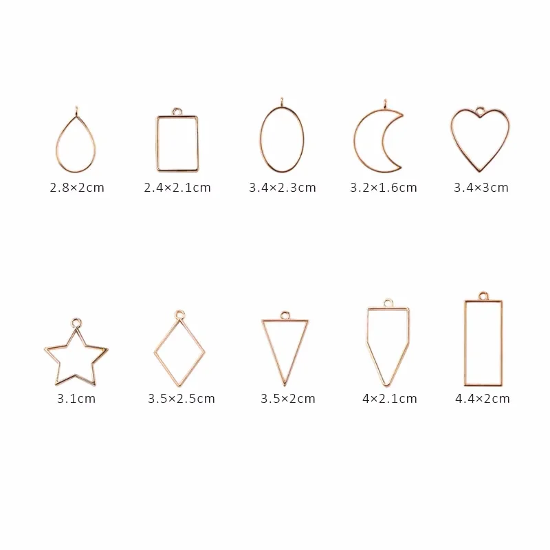 Open Bezel Pendants for Resin  – обзор и цена Bezels Pendant Resin
