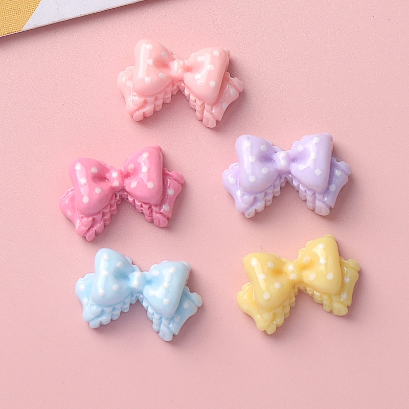7 Colors Mini Bow Resin Charms – обзор и цена Resin Art Phone Case